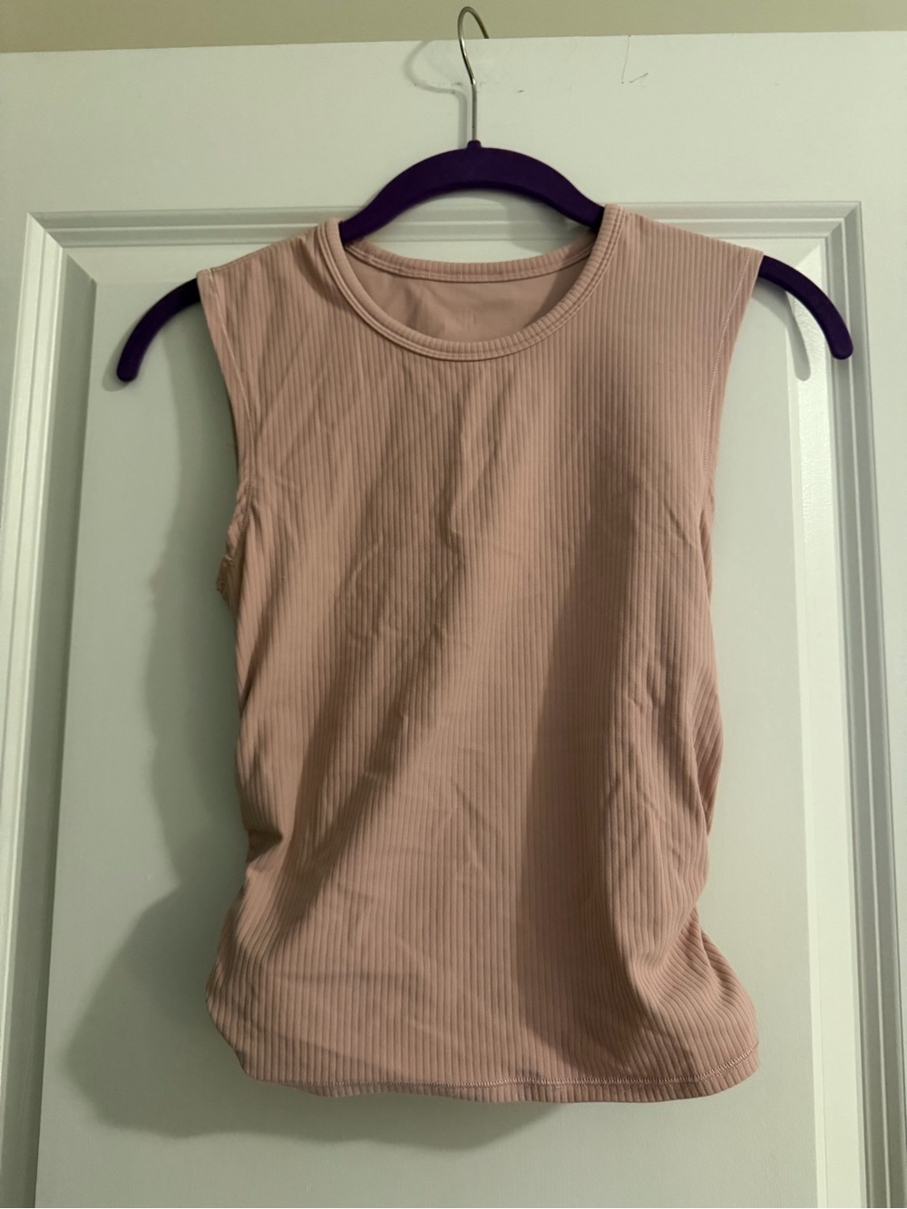 lululemon athletica Ribbed Sleeveless Tank - Dusty Rose